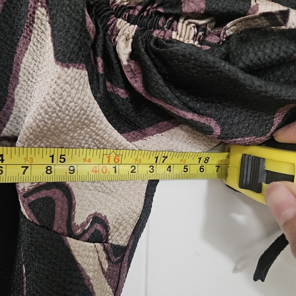 Ted Baker Gilliaa Printed Puff Sleeve Fit and Flare Mini Dress - Picture 7 of 8